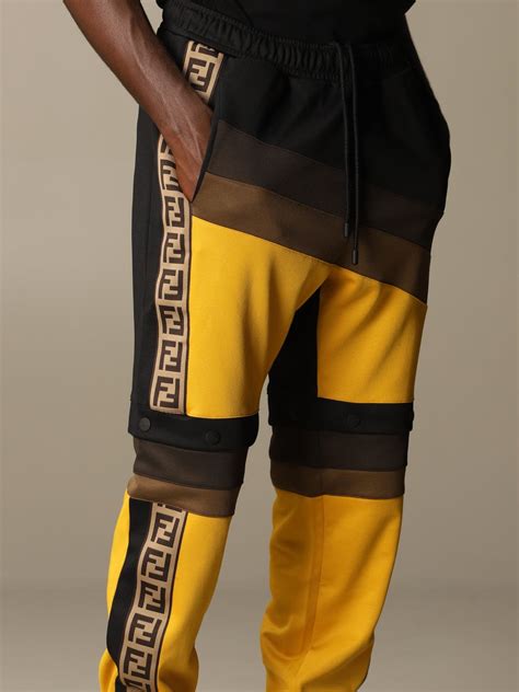 fendi pants mens|Fendi jogging pants.